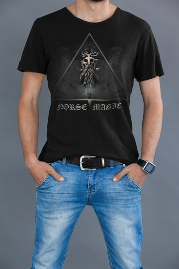 Norse Magic T-SHIRT. Wearwolf Flag NORSE. limited to 100 prints.