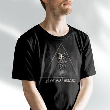 Norse Magic T-SHIRT. Wearwolf Flag NORSE. limited to 100 prints.